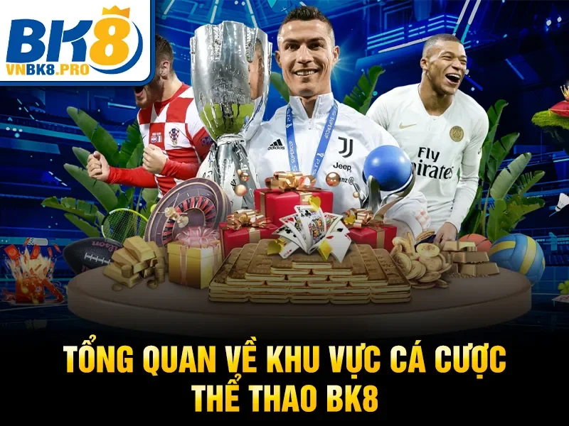 Tổng quan về khu vực cá cược thể thao BK8